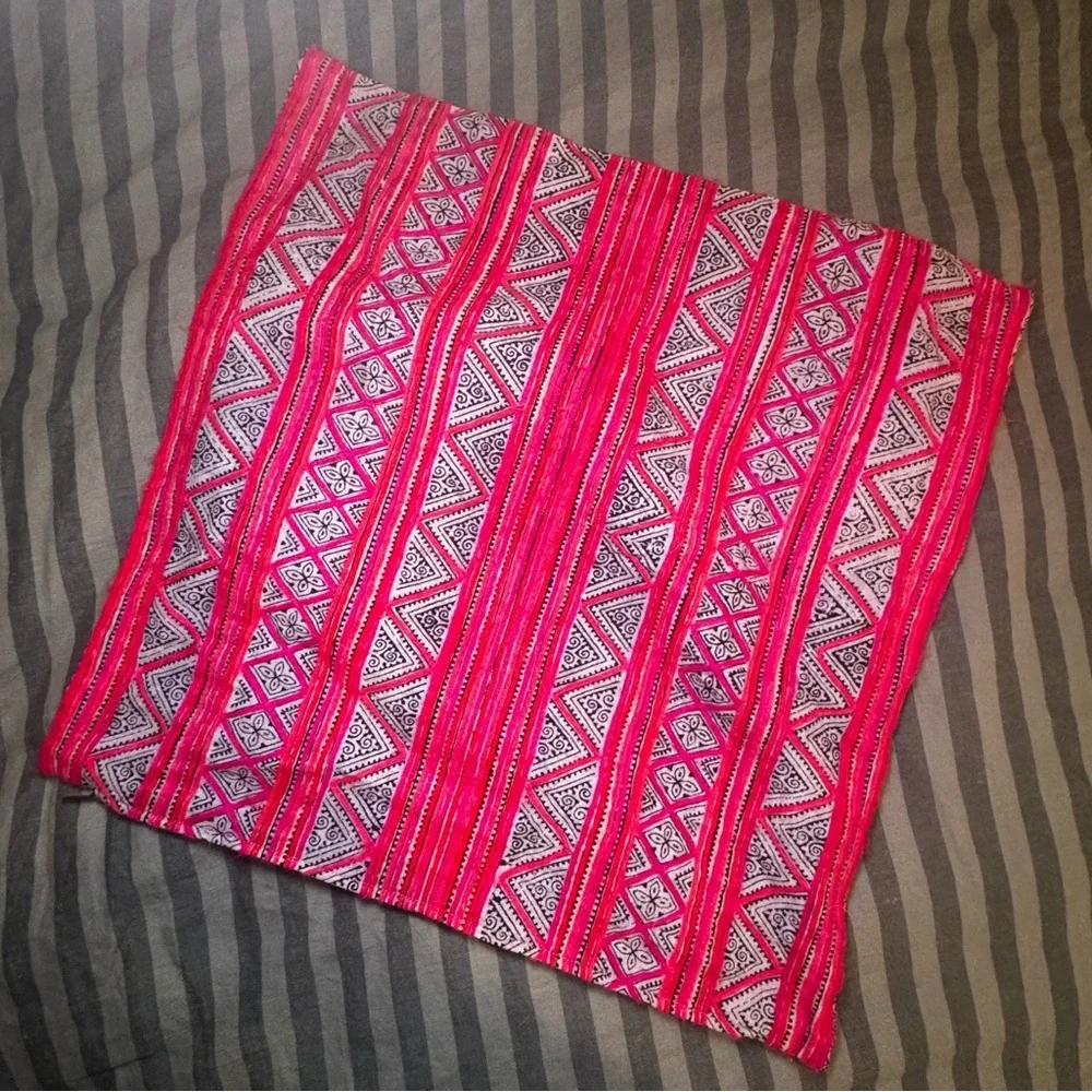 THAILAND Pillow Case Boho Vintage Fabrics - Picture 4 of 7